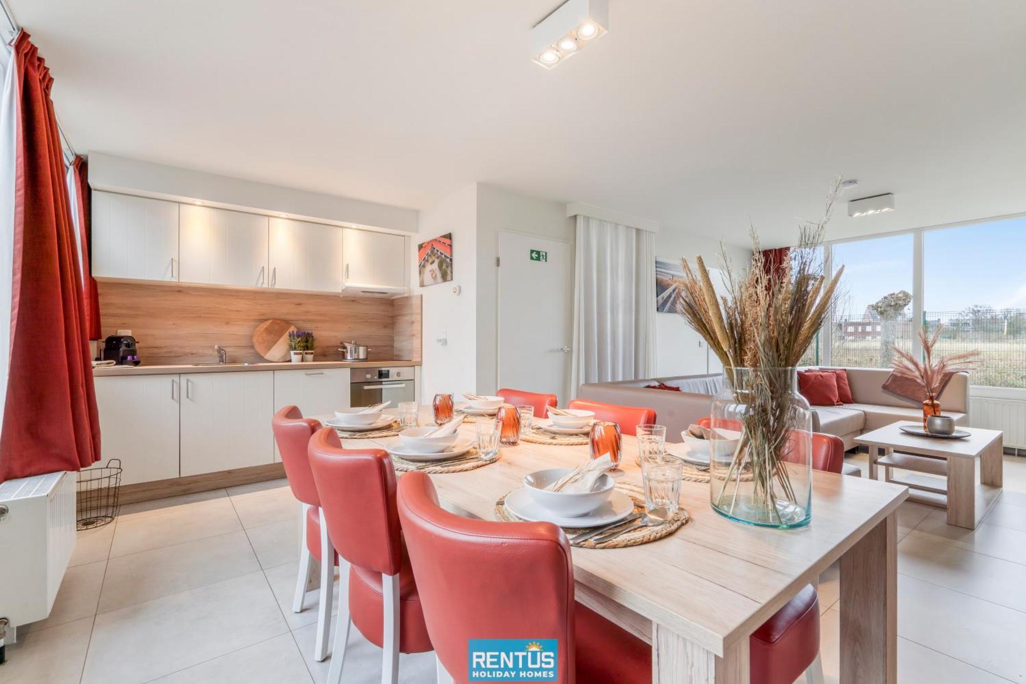Dunewave - Spacious House For 8 Persons In Westende ミデルケルケ エクステリア 写真